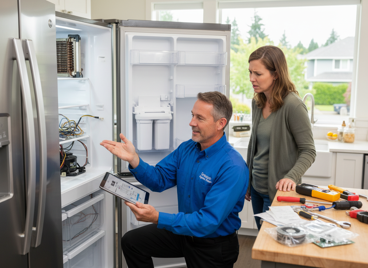 Cost Factors for Refrigerator Repair in Gresham
