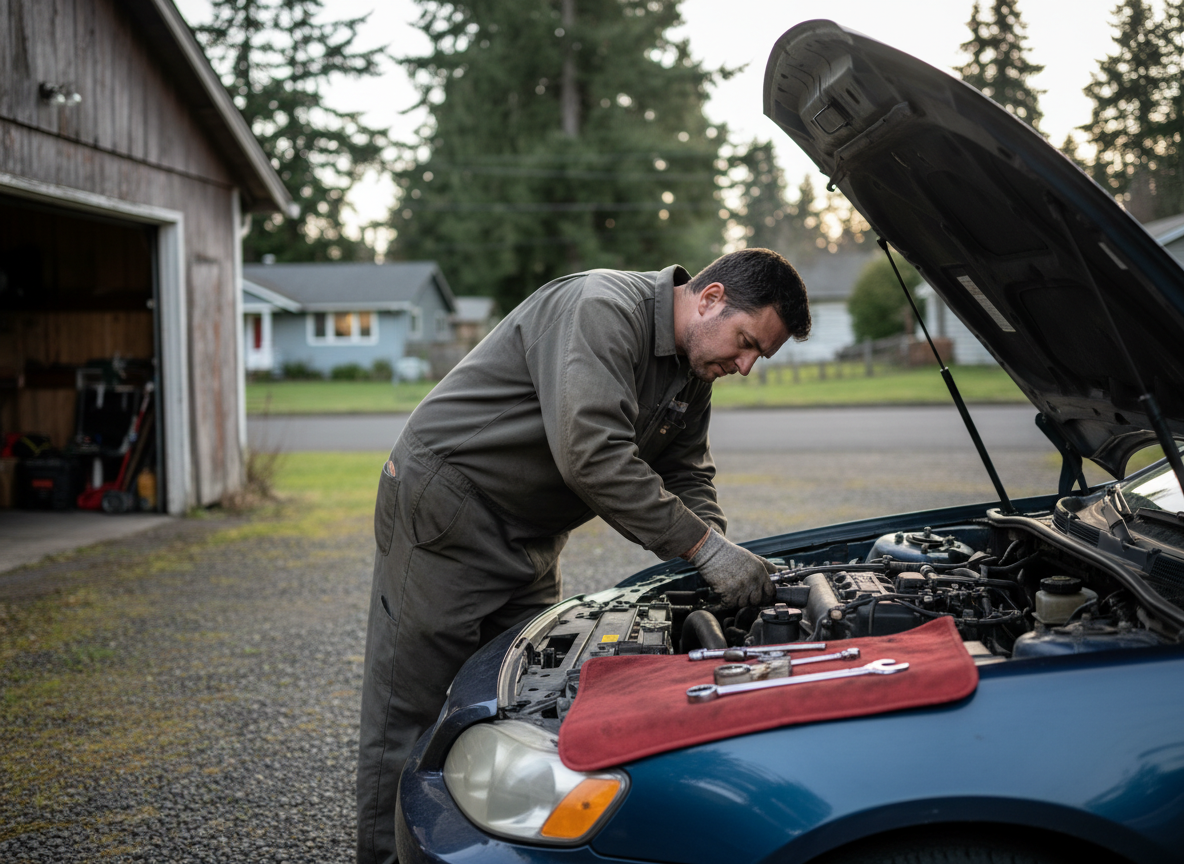 Hood repair in Gresham